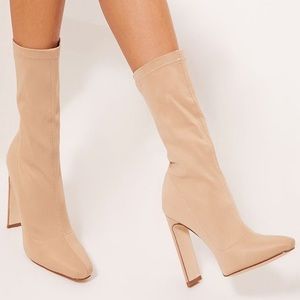 PrettyLittleThing sock boots